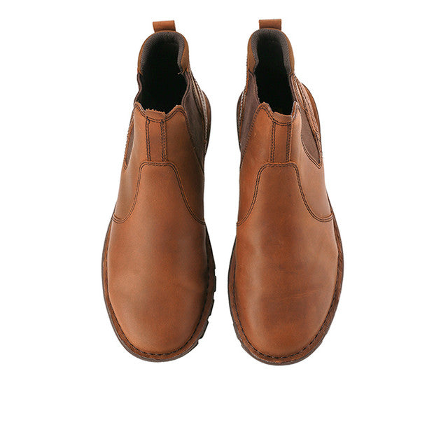 Excursion / Boots In Leather Brown