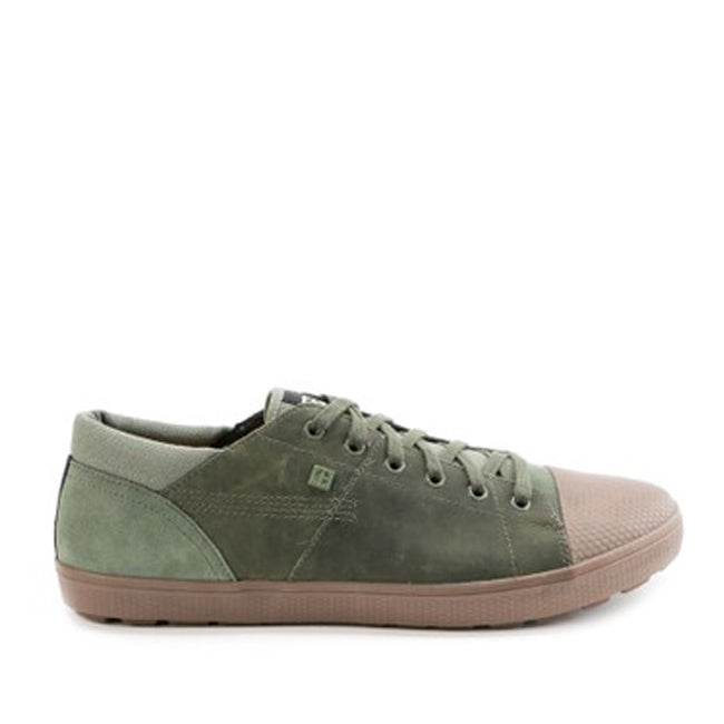 Caterpillar Sepatu Sneaker Pria Passport Cap In Deep Lichen Green