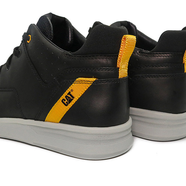 Caterpillar Sepatu Sneaker Pria Warrant In Black/ Cat Yellow