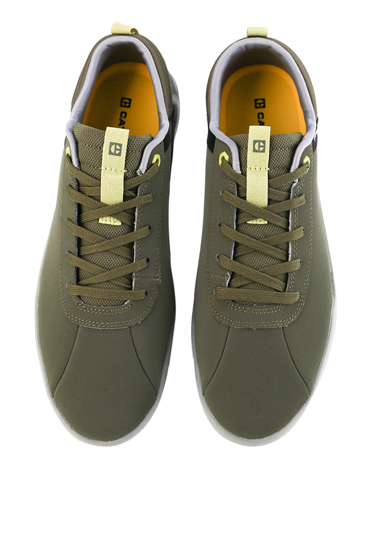 Caterpillar Sepatu Sneaker Pria Hex In Dark Olive / Wild Dove