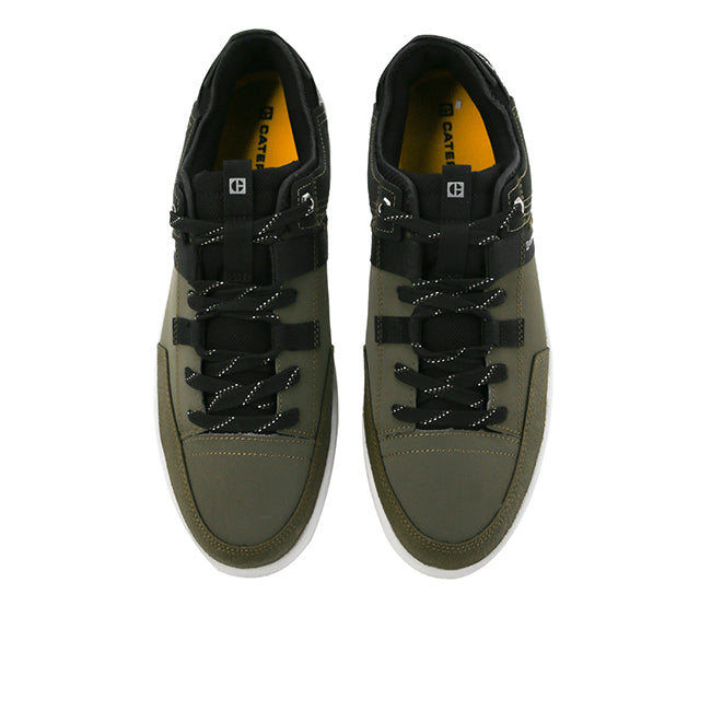 Caterpillar Sepatu Sneaker Pria Hex Tough / Shoes In Dark Olive